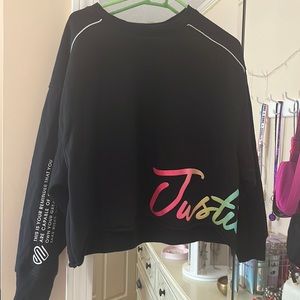 Justice Cropped Sweater